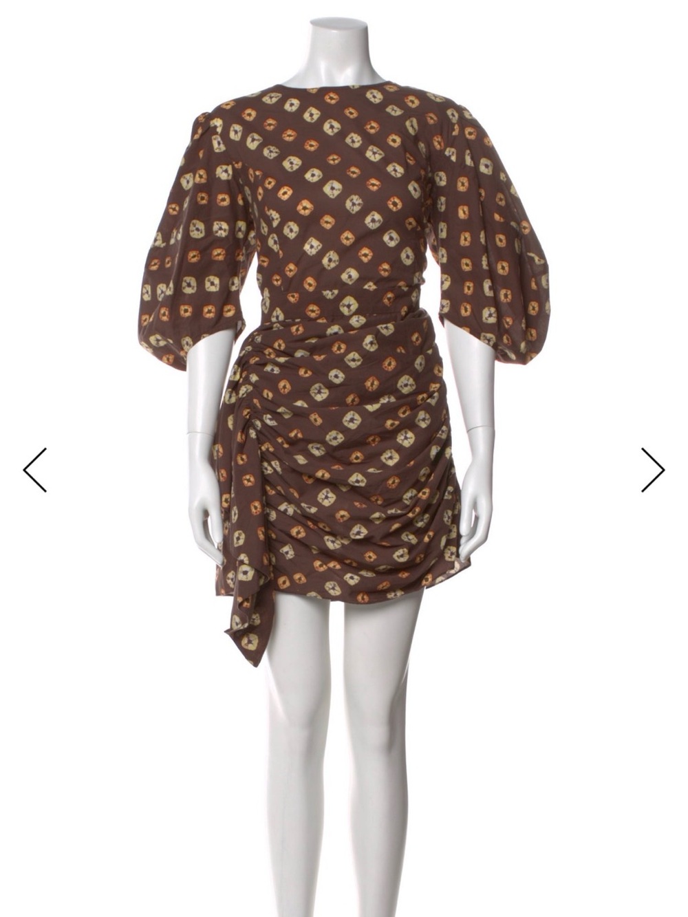 Rhode brown mini dress